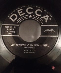 Alternative view of Wilf Carter - My Prairie Rose / My French Canadian Girl (7", Single) (Very Good (VG))