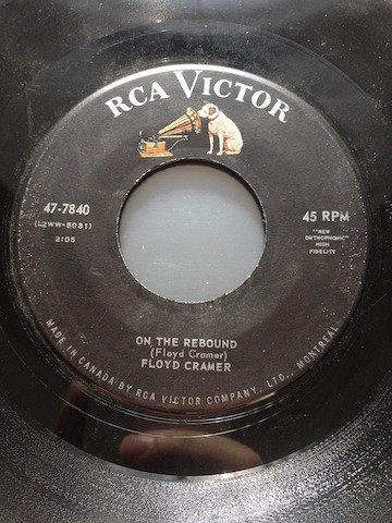 Floyd Cramer - On The Rebound / Mood Indigo (7", Single) (Near Mint (NM or M-))