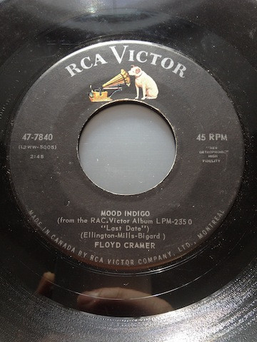 Floyd Cramer - On The Rebound / Mood Indigo (7", Single) (Near Mint (NM or M-)) - Image 2