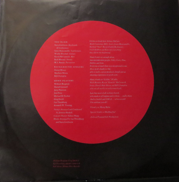Marty Balin - Lucky (LP, Album) (Mint (M)) - Image 3