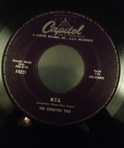Alternative view of Kingston Trio - All My Sorrows / M.T.A. (7", Single) (Near Mint (NM or M-))