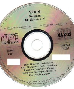 Giuseppe Verdi, Elena Filipova, Gloria Scalchi, César Hernández (3), Carlo Colombara, Hungarian State Opera Choir And Hungarian State Opera Orchestra, Pier Giorgio Morandi - Requiem (Quattro Pezzi Sacri) (2xCD) (Near Mint (NM or M-)) - Image 3