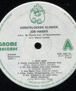 Joe Harris (4) En Sint-Ceciliakoor Van Nieuwerkerken - Kerstklokken Klinken (LP) (Mint (M)) - Image 3