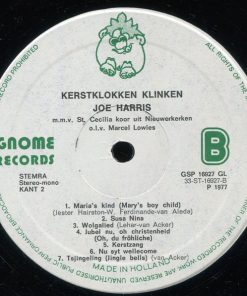 Joe Harris (4) En Sint-Ceciliakoor Van Nieuwerkerken - Kerstklokken Klinken (LP) (Mint (M)) - Image 4