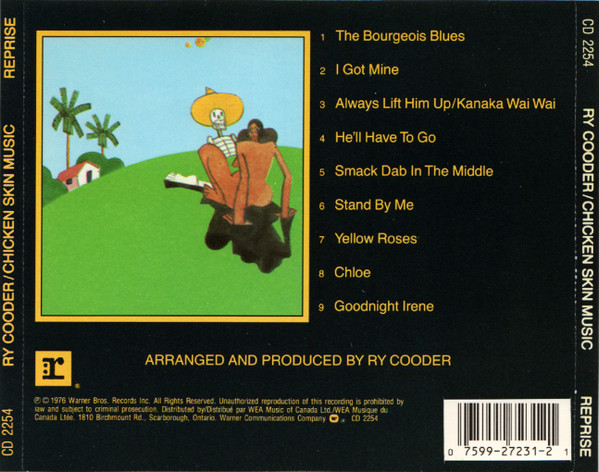 Ry Cooder - Chicken Skin Music (CD, Album, RE) (Mint (M)) - Image 2