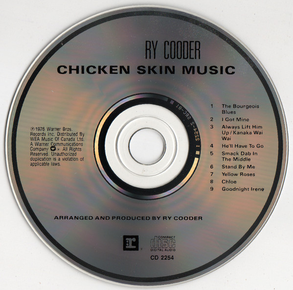 Ry Cooder - Chicken Skin Music (CD, Album, RE) (Mint (M)) - Image 3