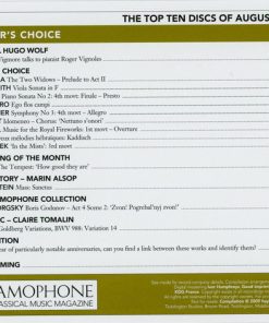 Alternative view of Various - Gramophone Collectors' Edition August 2009: The Real Hugo Wolf (CD, Comp, Promo) (Near Mint (NM or M-))
