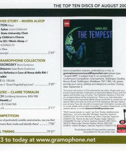 Various - Gramophone Collectors' Edition August 2009: The Real Hugo Wolf (CD, Comp, Promo) (Near Mint (NM or M-)) - Image 5