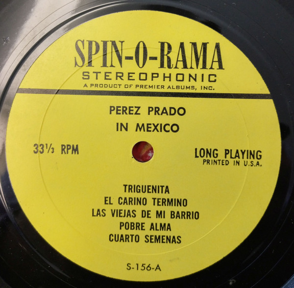 Perez Prado / Carlos Molina - In Mexico (LP, Album) (Mint (M)) - Image 2