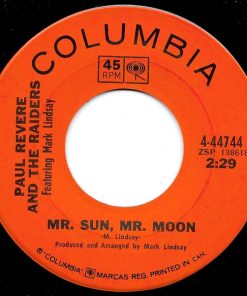 Paul Revere & The Raiders Featuring Mark Lindsay - Mr. Sun, Mr. Moon / Without You (7", Single) (Near Mint (NM or M-))