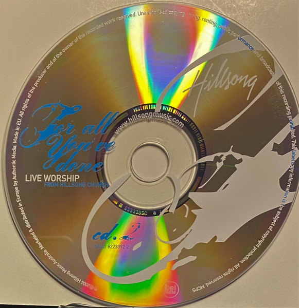 Hillsong - For All You've Done (2xCD, Album) (Mint (M)) - Image 5
