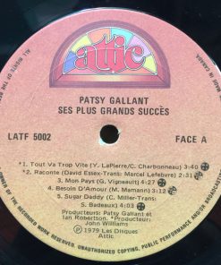 Patsy Gallant - Ses Plus Grands Succès (LP, Comp) (Mint (M)) - Image 3