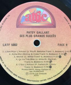 Patsy Gallant - Ses Plus Grands Succès (LP, Comp) (Mint (M)) - Image 4