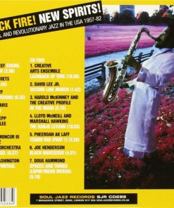 Alternative view of Various - Black Fire! New Spirits! Radical And Revolutionary Jazz In The U.S.A. 1957 - 1982 (2xCD, Comp) (Mint (M))