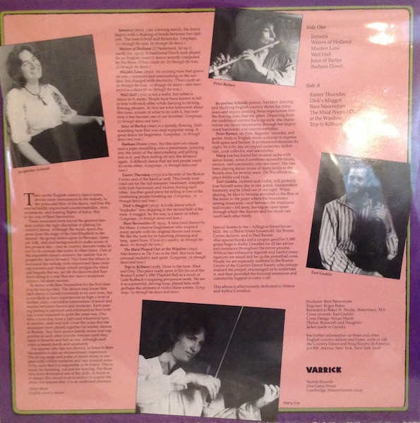 Bare Necessities - English Country Dances (LP, Album) (Mint (M)) - Image 2