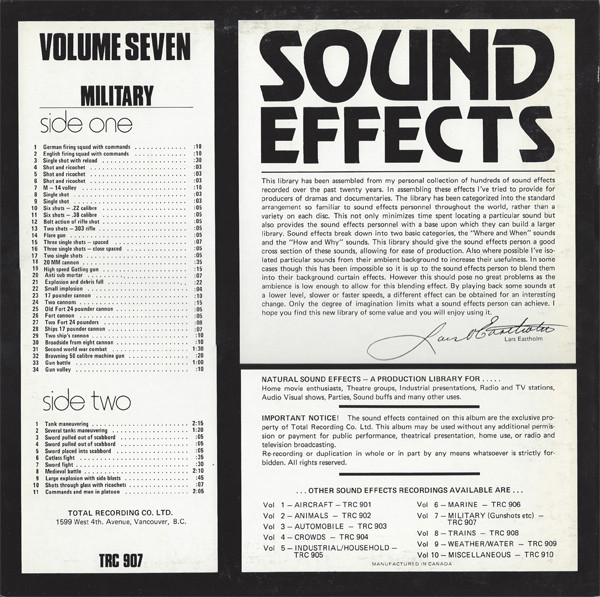 No Artist - Military (LP) (Mint (M)) - Image 2