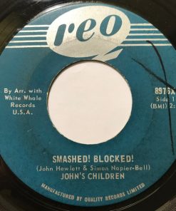 John's Children - Smashed! Blocked! / Strange Affair (7", Single) (Very Good Plus (VG+))