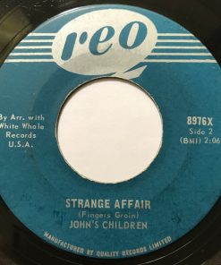 Alternative view of John's Children - Smashed! Blocked! / Strange Affair (7", Single) (Very Good Plus (VG+))