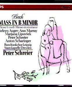 Johann Sebastian Bach, Peter Schreier, Arleen Auger, Ann Murray, Marjana Lipovšek, Anton Scharinger, Rundfunkchor Leipzig, Staatskapelle Dresden - Mass in B Minor (2xCD, Album) (Near Mint (NM or M-))