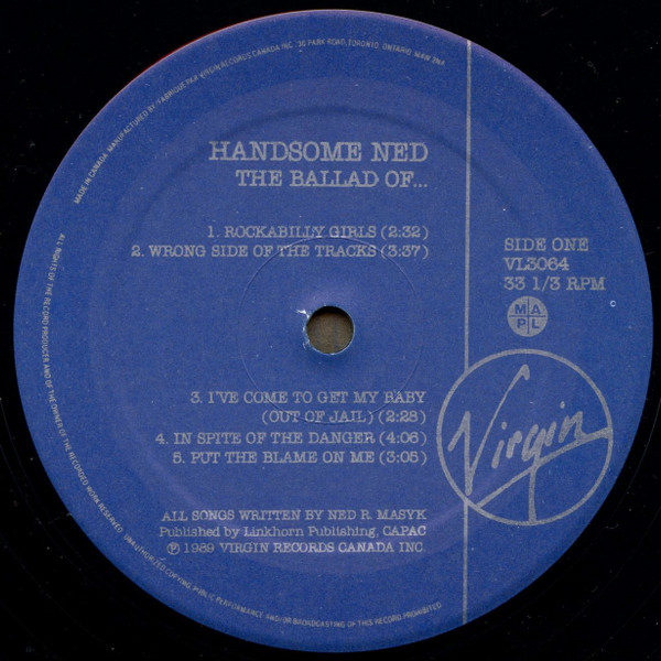 Handsome Ned - The Ballad Of ... (LP) (Mint (M)) - Image 3