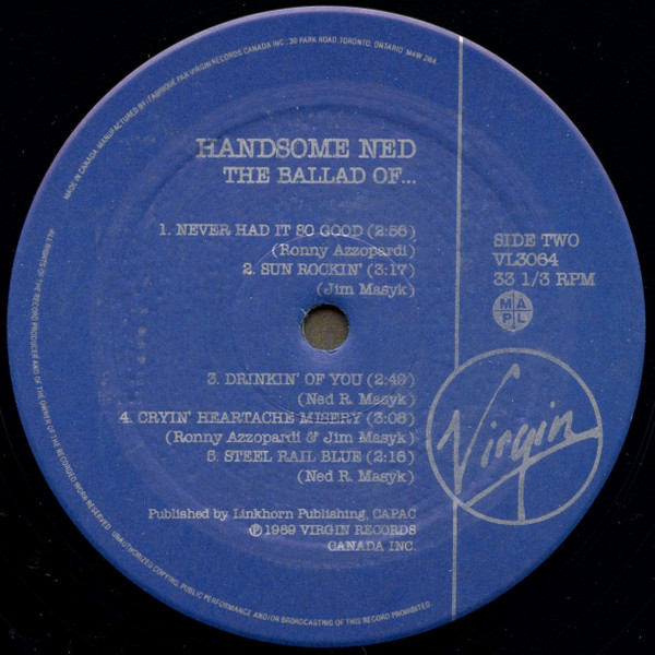 Handsome Ned - The Ballad Of ... (LP) (Mint (M)) - Image 4