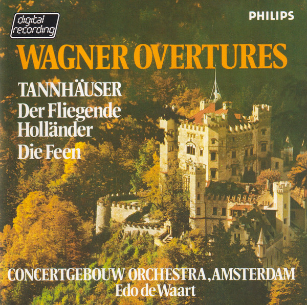 Richard Wagner - Concertgebouworkest, Edo de Waart - Wagner Overtures (CD, Album, Blu) (Near Mint (NM or M-))
