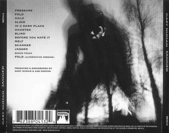 Gary Numan - Jagged (CD, Album) (Near Mint (NM or M-)) - Image 3