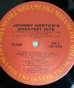 Johnny Horton - Johnny Horton's Greatest Hits (LP, Comp, RE) (Mint (M)) - Image 4