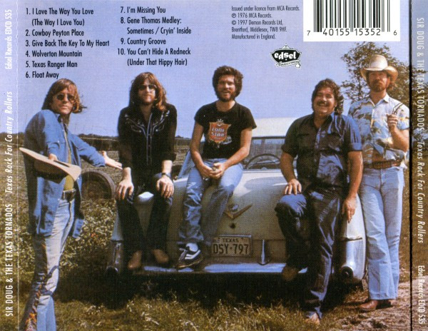 Sir Doug & The Texas Tornados - Texas Rock For Country Rollers (CD, Album, RE) (Mint (M)) - Image 2