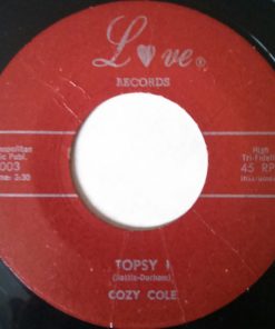 Cozy Cole - Topsy (7", Mono, Styrene, Mon) (Very Good (VG))