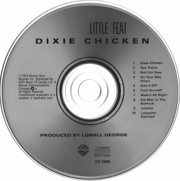 Little Feat - Dixie Chicken (CD, Album, RE, RM) (Near Mint (NM or M-)) - Image 3