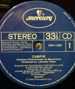 Gheorghe Zamfir - Rhapsody (LP, Album) (Mint (M)) - Image 3