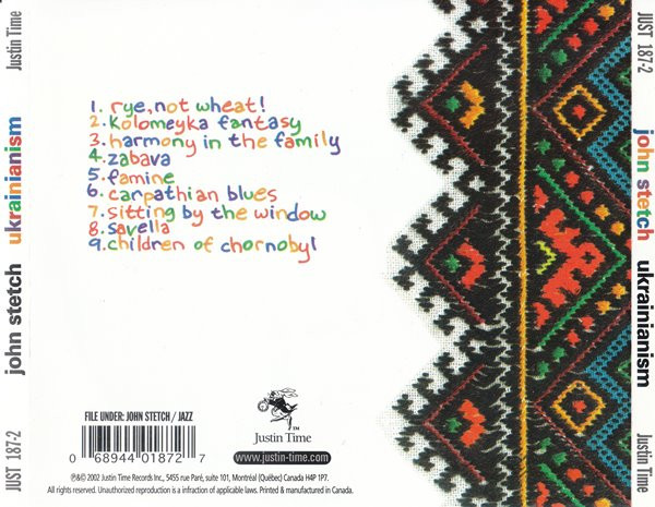 John Stetch - Ukrainianism (CD, Album) (Near Mint (NM or M-)) - Image 2