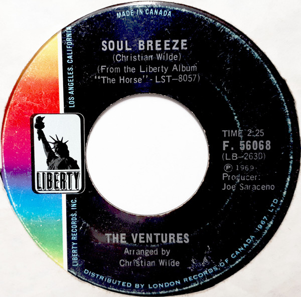The Ventures - Hawaii Five-O (7", Single) (Near Mint (NM or M-)) - Image 2