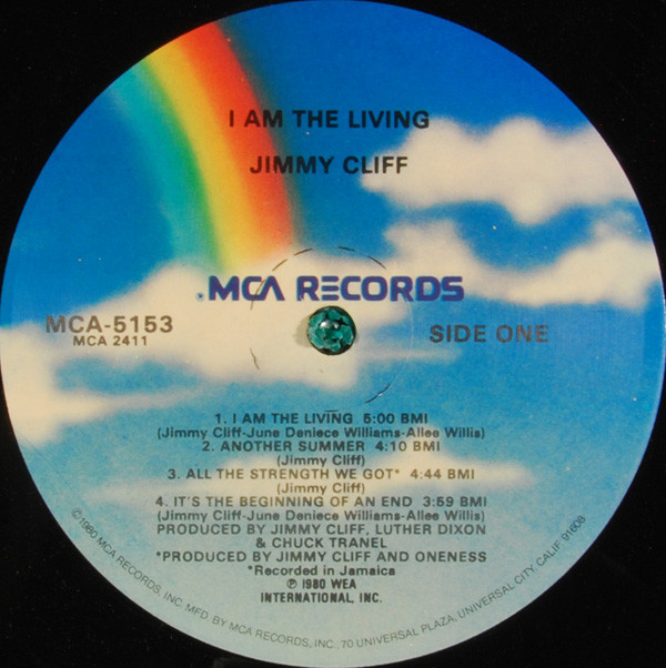 Jimmy Cliff - I Am The Living (LP, Album) (Mint (M)) - Image 4