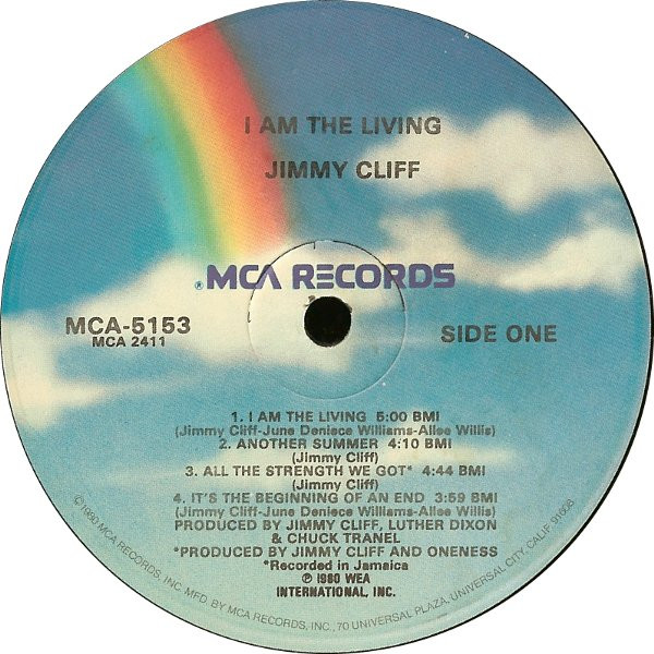 Jimmy Cliff - I Am The Living (LP, Album) (Mint (M)) - Image 5