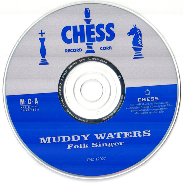 Muddy Waters - Folk Singer (CD, Album, RE, RM) (Mint (M)) - Image 3