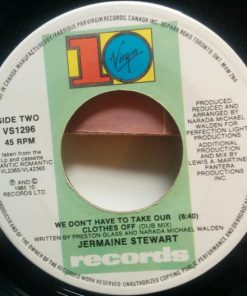 Alternative view of Jermaine Stewart - We Don't Have To Take Our Clothes Off (7", Single, Lar) (Near Mint (NM or M-))