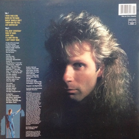 Henry Lee Summer - Henry Lee Summer (LP, Album) (Mint (M)) - Image 2
