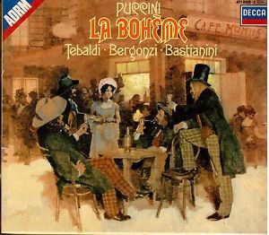Giacomo Puccini - Renata Tebaldi · Carlo Bergonzi · Ettore Bastianini - La Bohème (2xCD, Album, RE, RM) (Near Mint (NM or M-))