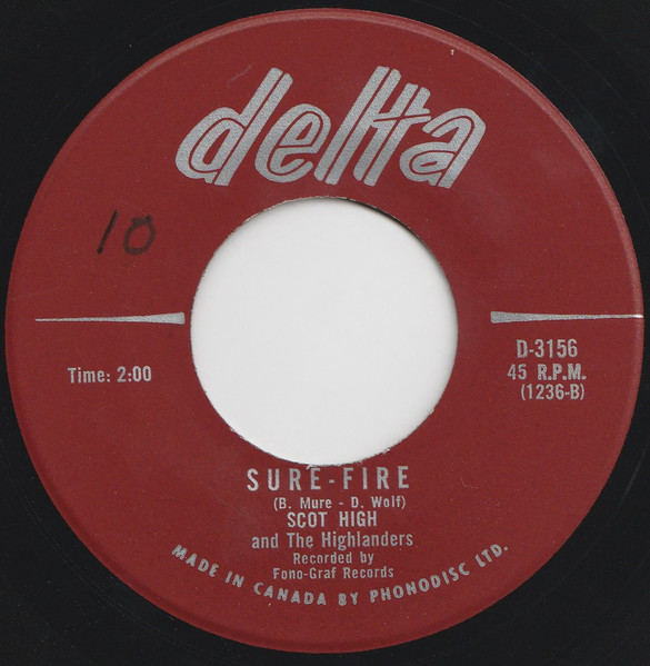 Scot High And The Highlanders - Toy Balloon / Sure-fire (7", Single) (Very Good Plus (VG+)) - Image 2