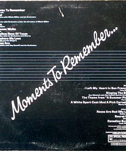 Alternative view of Various - Moments to Remember (LP, Comp) (Mint (M))