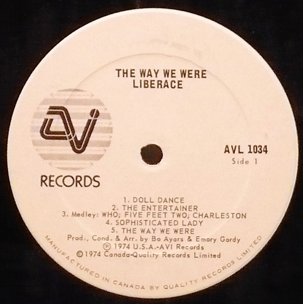 Liberace - The Way We Were (LP) (Mint (M)) - Image 2