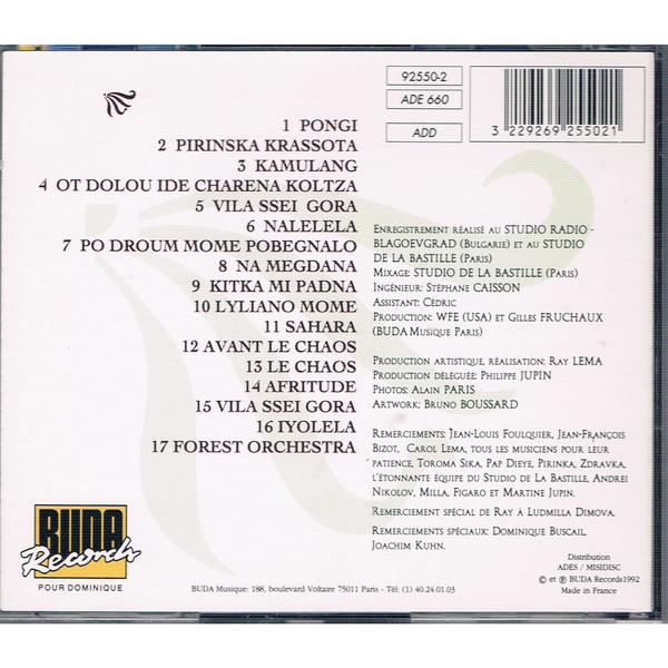 Ray Lema, Кирил Стефанов Et Ensemble Pirin - Ray Lema, Professeur Stefanov Et Les Voix Bulgares De L'Ensemble Pirin' (CD, Album) (Near Mint (NM or M-)) - Image 2