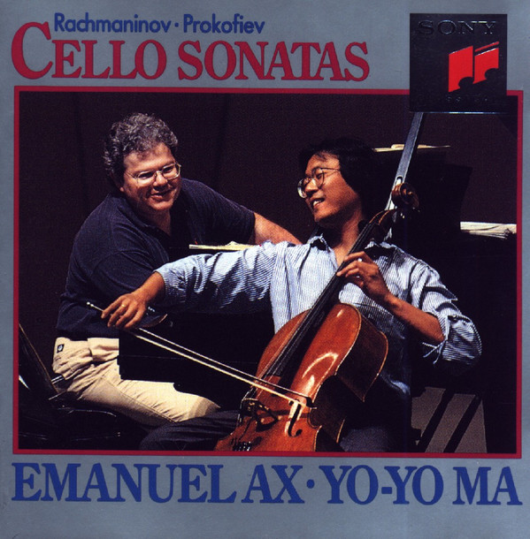 Sergei Vasilyevich Rachmaninoff • Sergei Prokofiev - Emanuel Ax • Yo-Yo Ma - Cello Sonatas (CD, Album) (Near Mint (NM or M-))