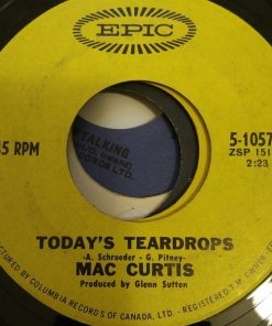 Mac Curtis - Today's Teardrops / Honey Don't (7", Single) (Very Good Plus (VG+))