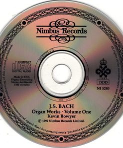 Johann Sebastian Bach, Kevin Bowyer - The Works For Organ Volume 1 (CD, Album) (Near Mint (NM or M-)) - Image 3