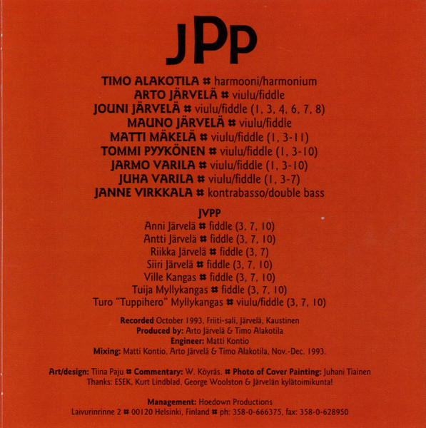 JPP - Kaustinen Rhapsody (CD, Album) (Near Mint (NM or M-)) - Image 5