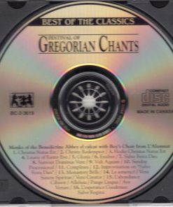 Chœur Des Moines De L'Abbaye D'En-Calcat With Les Enfants de l'Alumnat - Festival Of Gregorian Chants (CD, Album) (Near Mint (NM or M-)) - Image 3