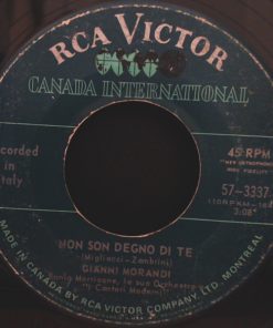 Gianni Morandi - Non Son Degno Di Te (7", Single) (Very Good Plus (VG+))